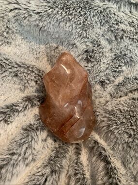 Small Fire Quartz Crystal Flame